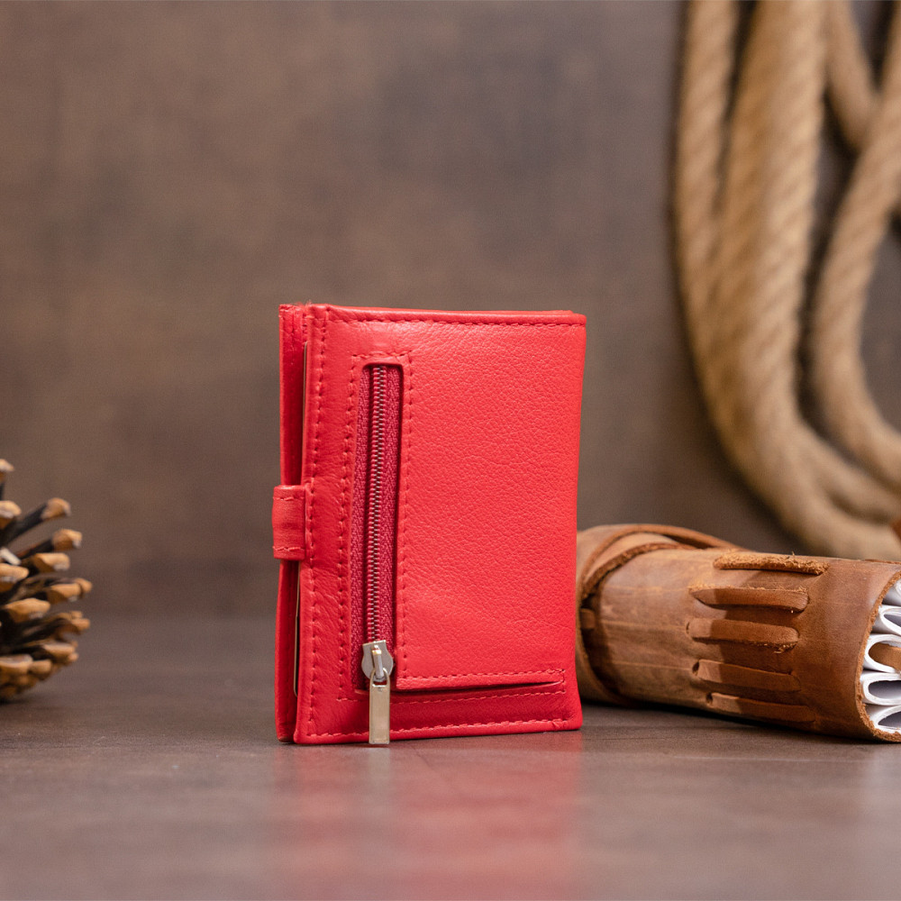 Гаманець-візитниця ST Leather 19211 Червоний Київ - фото 10