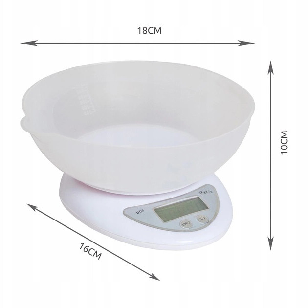Весы кухонные с цифровым экраном, Весы для фасовки весы кухонные Надежные и точные для кухни VC-46 Львов - изображение 12