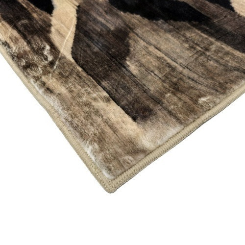 Килимок універсальний для підлоги Плюш Абстракція 75*150см бежевий Дариана Житомир - фото 2