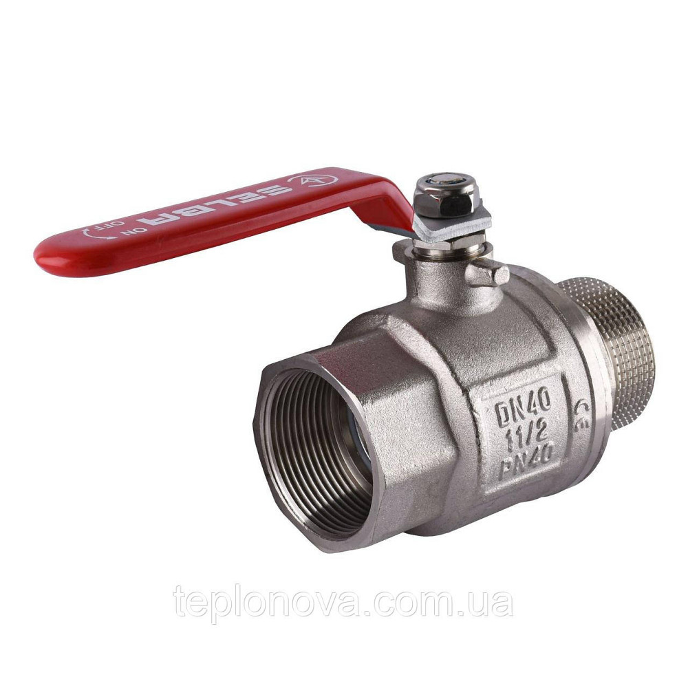 Кран шаровый прямой SELBA 1 1/2″ НВ КР SL1505 Черновцы - изображение 2