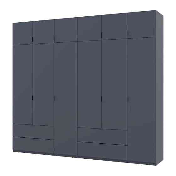 Шкаф для одежды Doros Лукас Графит 3+3 ДСП 270х50х240 DRS-011695 (42005117) Днепр