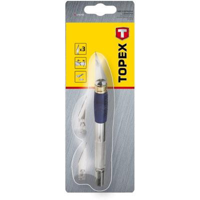 Ніж монтажний Topex моделіста, 3 леза (17B703) Вінниця - фото 2