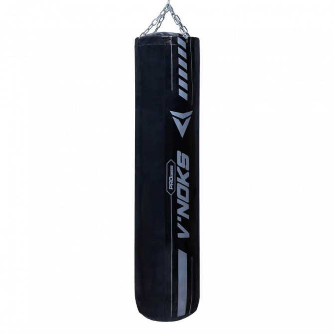 Боксерский мешок груша для бокса  V'Noks Optima Black 1.5 м, 50-60 кг спортивный снаряд для тренировок Киев - изображение 3