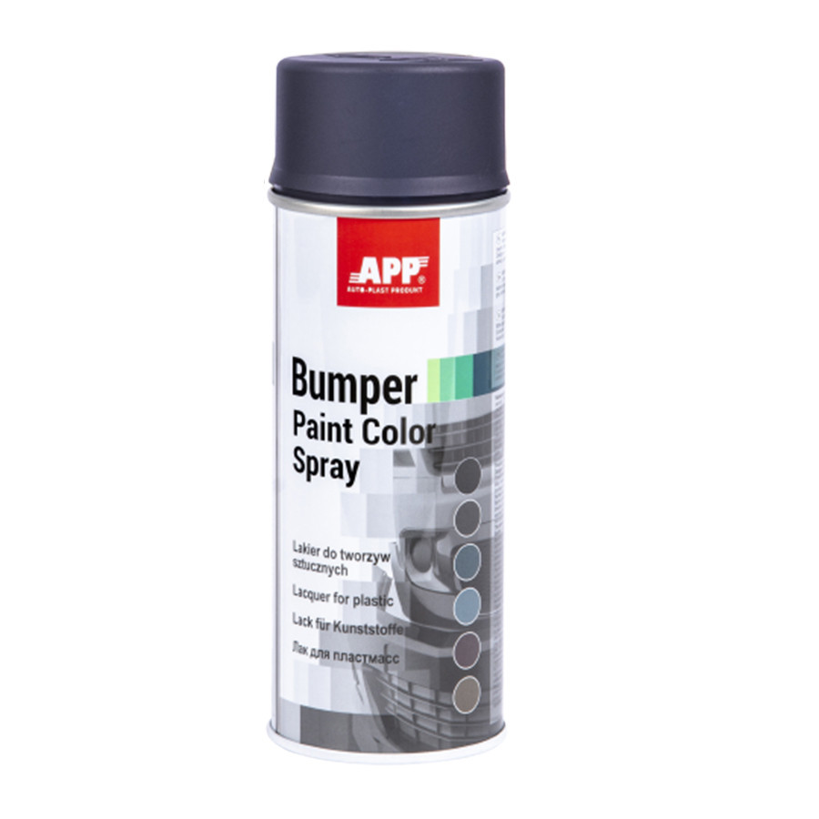 Фарба бамперна аерозольна APP світло сірий 400мл 210405 Вінниця - фото 1