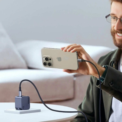 Зарядний пристрій Ugreen USB-C PD30W GaN X703 gray (35006) Вінниця - фото 7