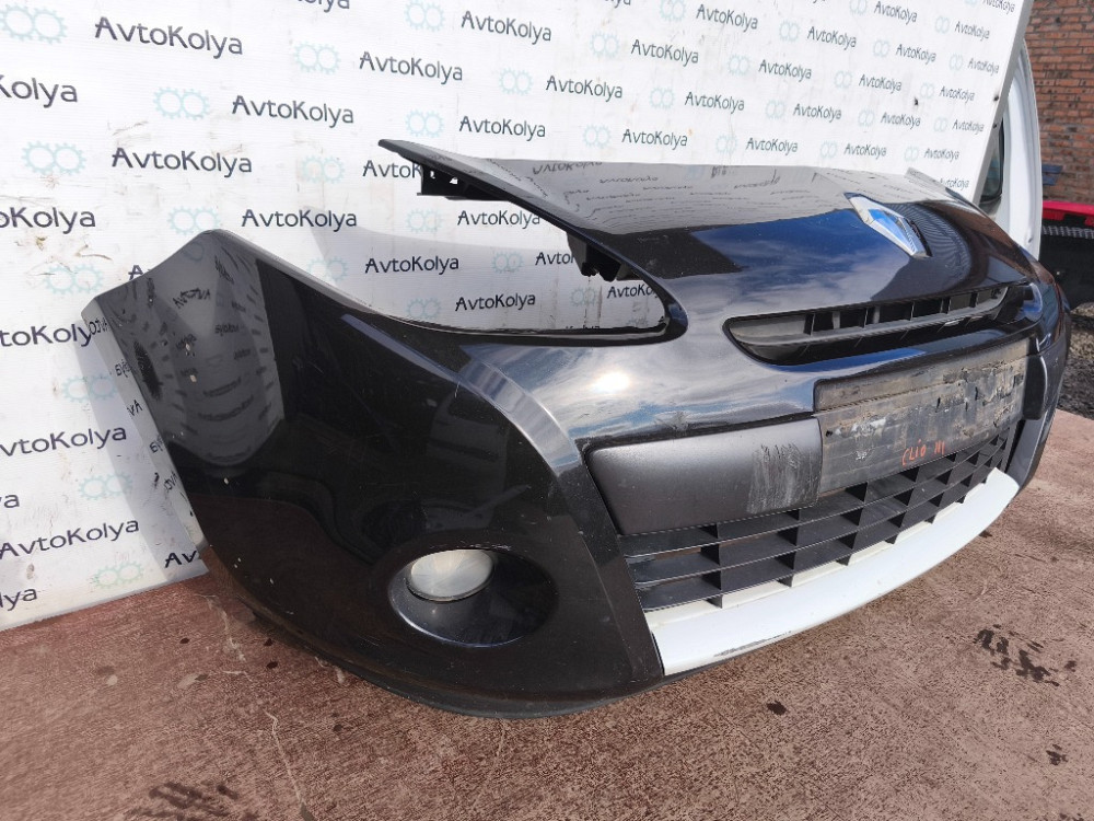 Бампер передній Renault Clio III 2009-2012 рестайлінг (8200799935) Ковель - фото 8