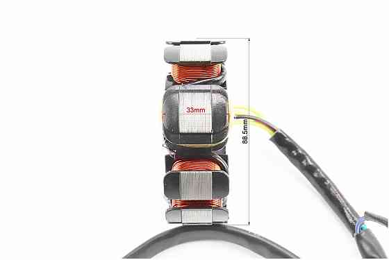 Статор магнето (генератора) (11 котушок роз'єм "мама 4+2") висота 33мм Киев