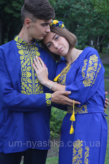 Мужская льняная вышиванка Всеволод2 Кривой Рог - изображение 6