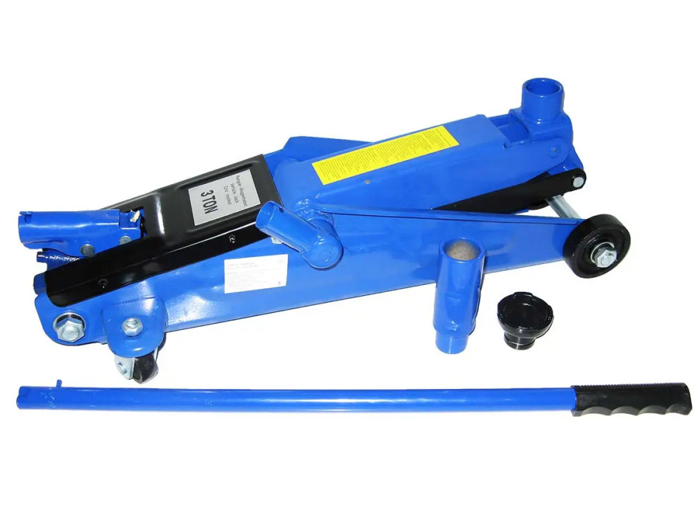 Домкрат подкатной 3т 20кг выс. 540мм с надставкой 83006 B Вінниця - фото 1