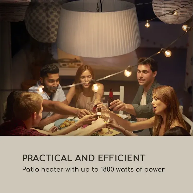 Б/У Підвісний інфрачервоний електричний обігрівач Blumfeldt Venice Heat 1.8 кВт з пультом Німеччина Дніпро - фото 7