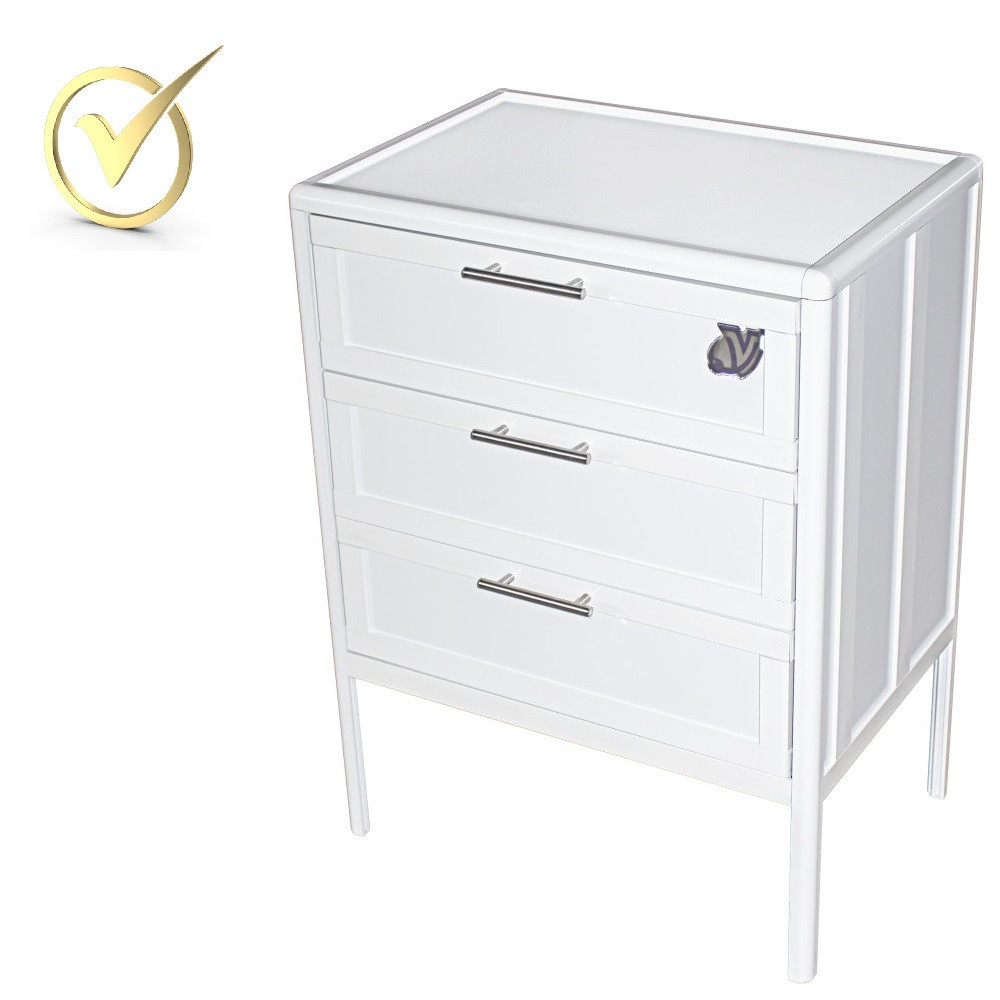 Тумбочка медична стаціонарна ТМед-3 Дніпро - фото 1