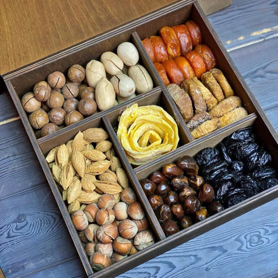 Менажница деревянная 