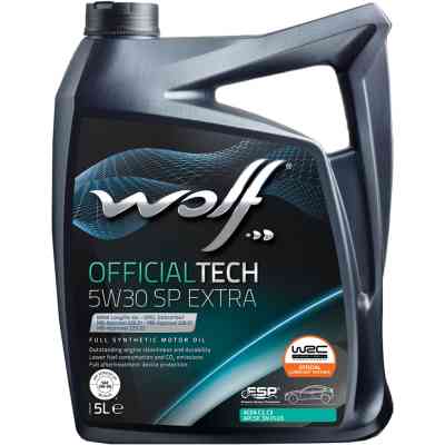 Моторна олива Wolf OFFICIALTECH 5W30 C3 SP EXTRA 5л (1049360) Вінниця