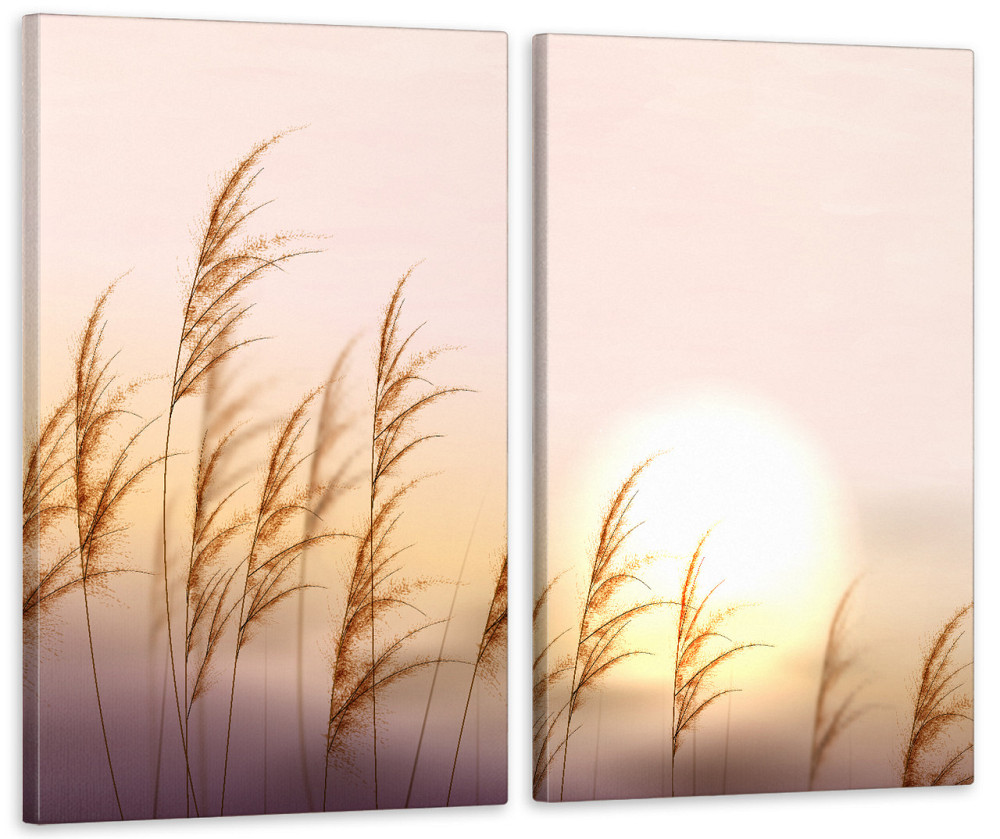 Модульна картина у вітальню/ спальню Сонце TLV-2 70x102 см Київ - фото 1