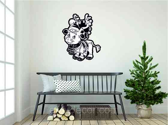 Декоративне настінне Панно «Олень», Декор на стену 90*72 см Київ