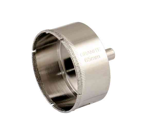 Свердло для скла та кераміки GRANITE трубчасте з алмазним напиленням 65 мм 2-01-265 Коломыя