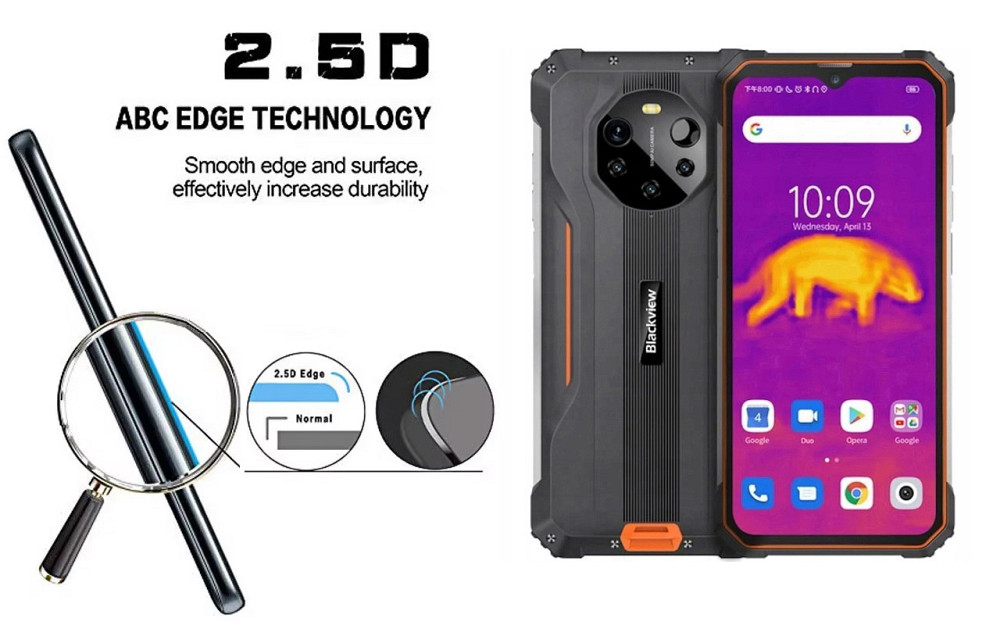 Захисне скло ArmorGlass для Blackview BL8800 5G, BL8800 Pro 5G – стійке до подряпин та ударів Київ - фото 2