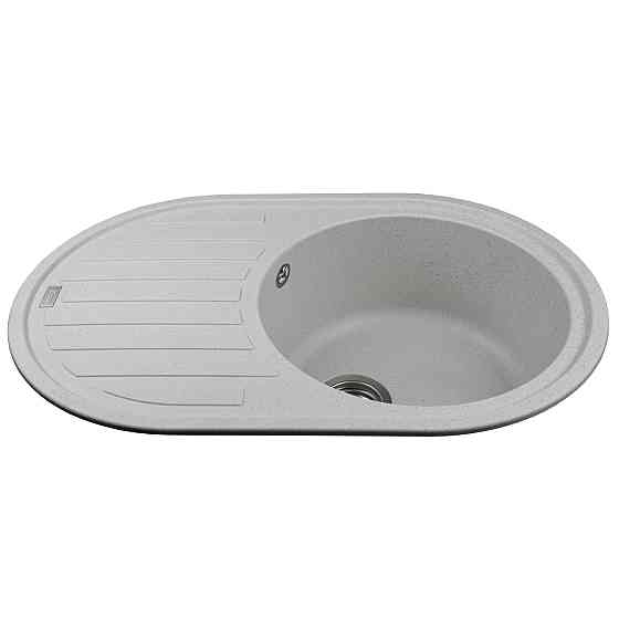 Гранітна мийка Globus Lux OHARA перлинний 770х500 мм Київ