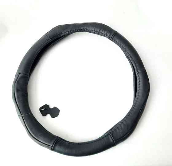 Чохол на руль шкіра 27010 BK M чорна Вінниця