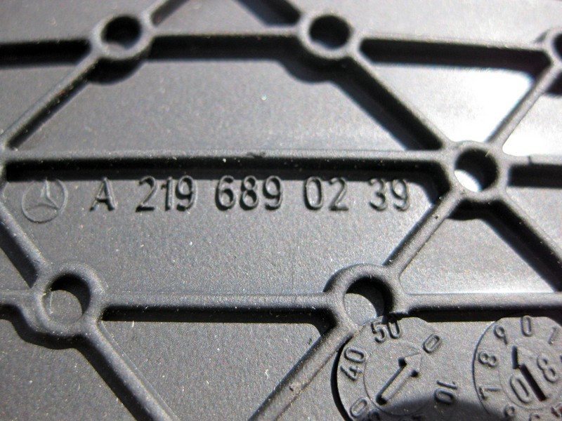 Mercedes-Benz  A2196890239 9116 Накладка щитка - комбінації приладів чорна матова CLS C219 Одеса - фото 3