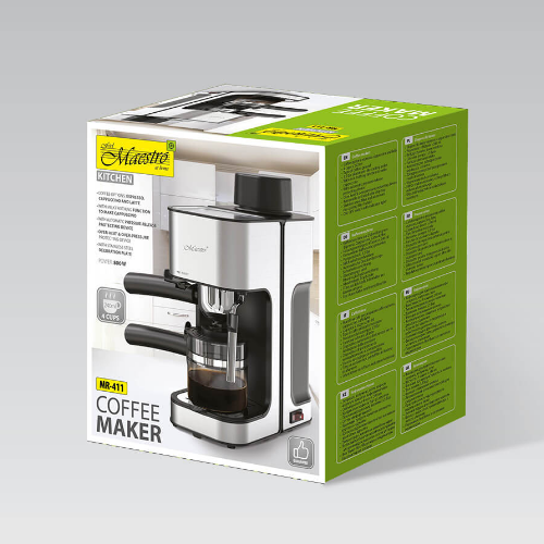 Кавоварка електрична 800W MR-411 Maestro Житомир - изображение 6