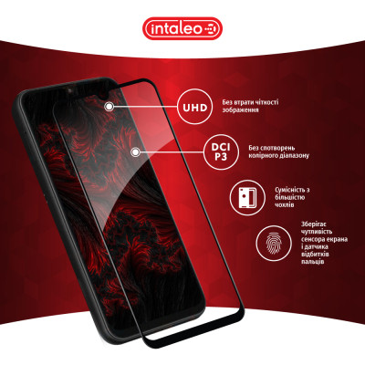 Скло захисне Intaleo Full Glue Samsung A25 5G Black (1283126574931) Вінниця - фото 4