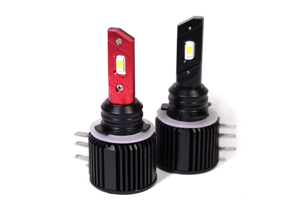 Комплект світлодіодних ламп FocusBeam H15 12-24V 55W/кт 6500K +100% more light Харків - фото 4