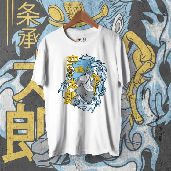 Футболка чоловіча з  принтом Джо Джо Джотаро Куджо 6 W Розмір 48 Дніпро