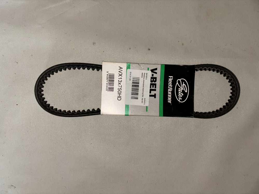 Ремінь клиновий генератор Газель AVX13x750. Gates. Харків - фото 1