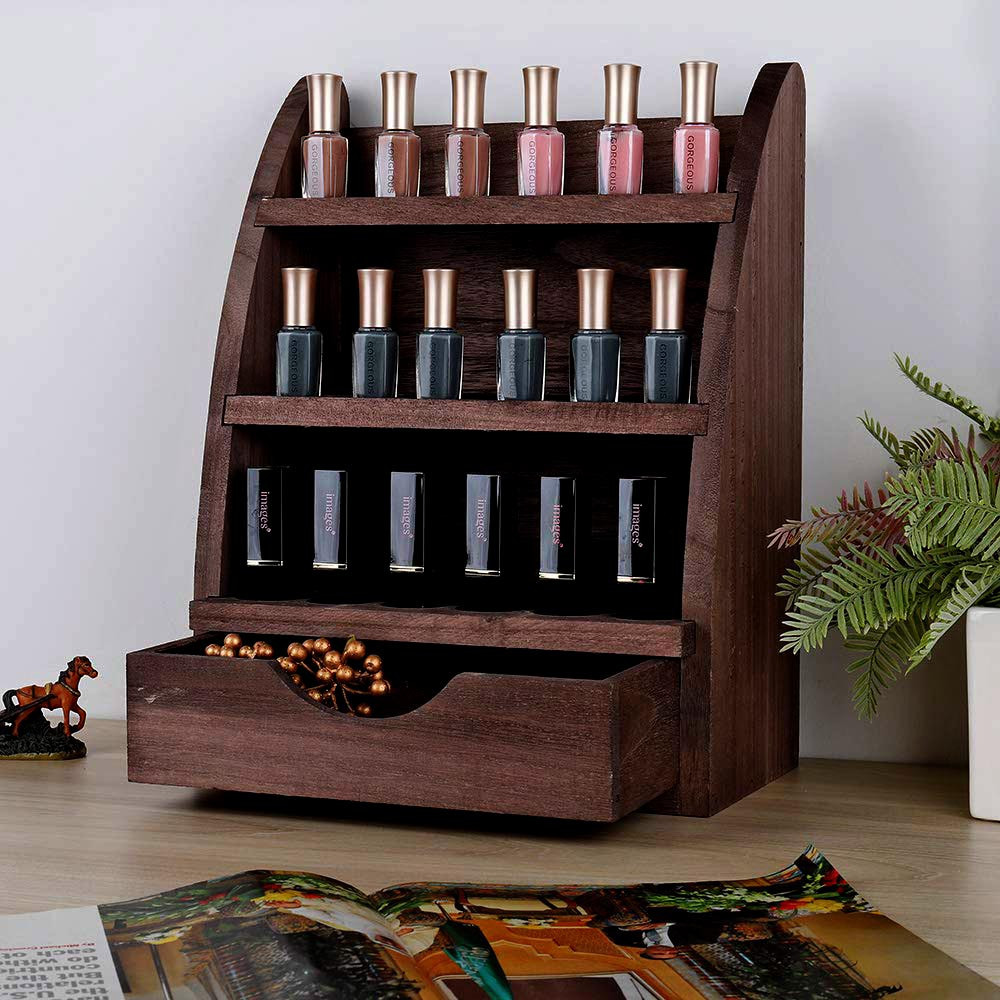 Органайзер для гель-лаків "Рохан" мокко Миколаїв - фото 3