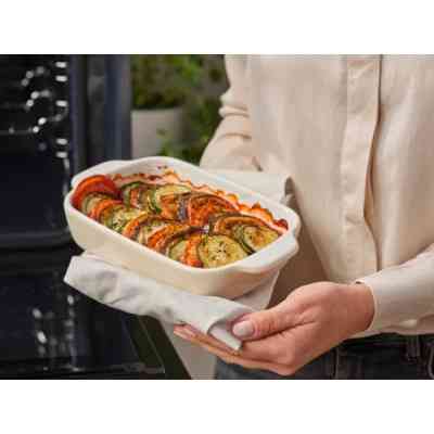 Форма для випікання KitchenAid з кришкою керамогранітна 0,9 л Кремова (CC006105-001) Вінниця