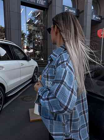 Жіноча сорочка в клітинку ( з накатом) Одеса