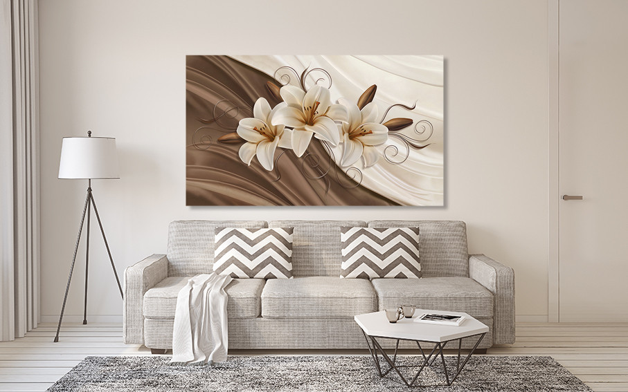 Картина холст в гостиную / спальню  Лілії    MLP_126 Київ - фото 2