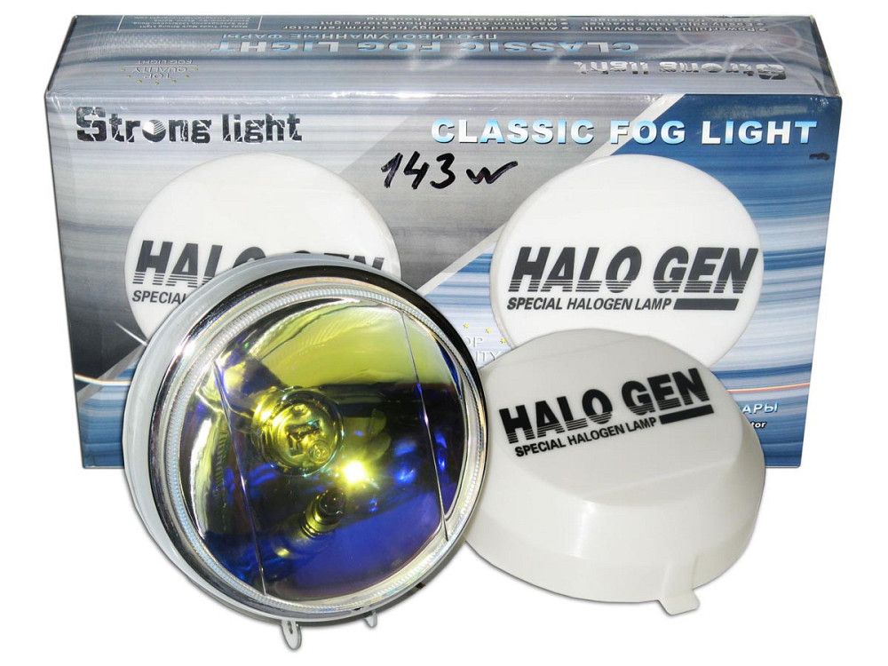 Фари STRONG LIGHT 143 RY 55W+5W кришка (пара) Вінниця - фото 1