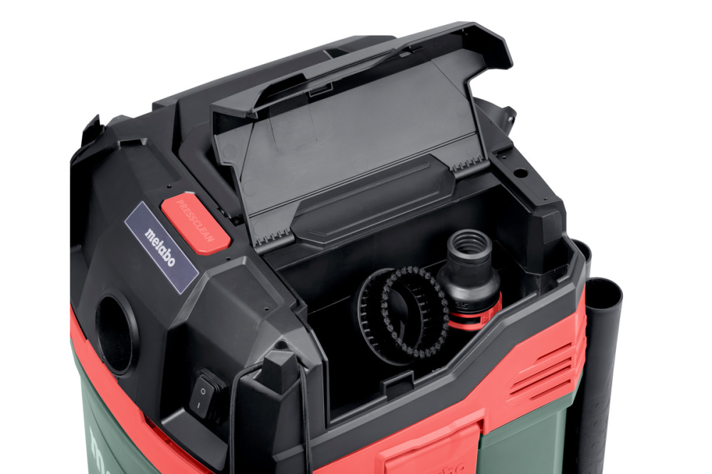 Профессиональный пылесос Metabo AS 20 L PC : 1200 Вт, 20 л, 225 мбар, 4200 л/мин., сухое, влажное, 3500 см2 Киев - изображение 11