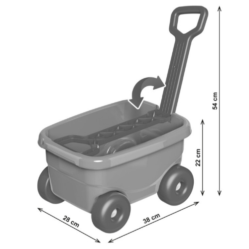 Ігровий Набір для гри з піском та водою (у возику) Технок 1409 Житомир - изображение 6