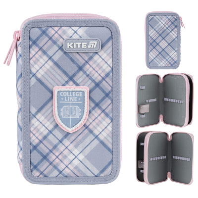 Пенал Kite 623 College Line Girl, 2 відділення (K25-623-1) Вінниця - фото 1