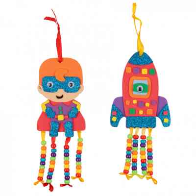 Набор для творчества 1 вересня Аппликация из фоамирана ЭВА и бусин Космическое путешествие (954552) Винница