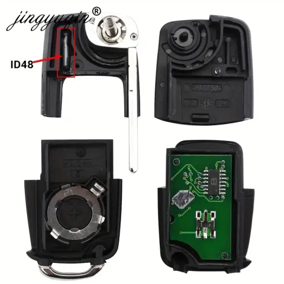 Ключ зажигания Volkswagen, Skoda с чипом ID48 1K0959753G, 3 кнопки, автоключ Киев