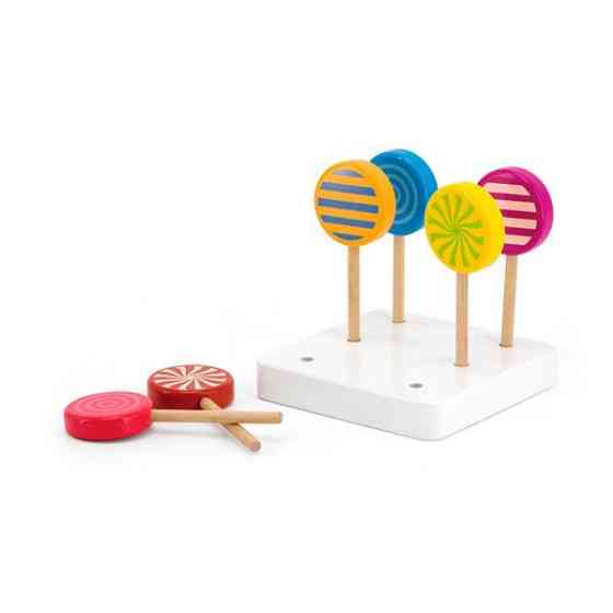 Іграшкові продукти Viga Toys Льодяники з дерева 6 шт. (44529) Харків