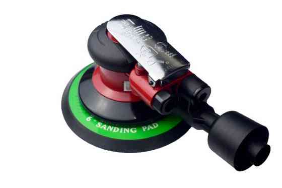 Пневмошліфувальна орбітальна машинка з примусовою системою пиловідведення 6''(150мм,10000об/хв, Одеса