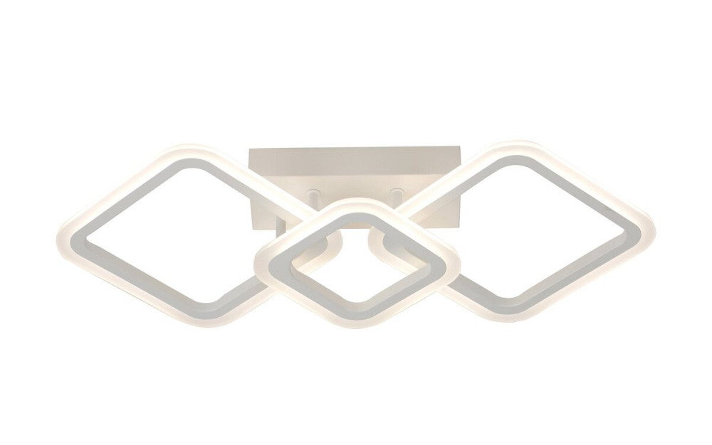 Світлодіодна люстра VALESO G 2929/2+1 58W Білий Коломия - фото 1