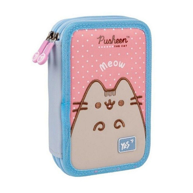 Пенал твердий "YES" 533549 подвійний HP-01 Pusheen, шт Київ - фото 1