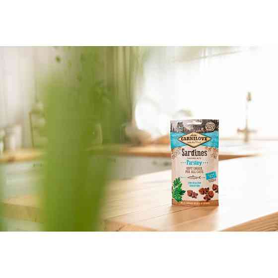 Ласощі Carnilove Cat Semi Moist Snack для котів, сардина та петрушка, 50 г Вінниця