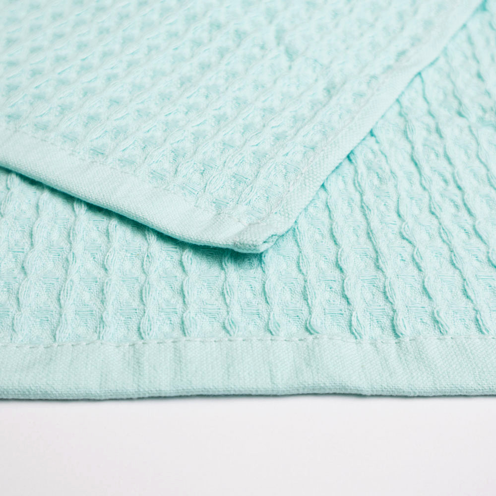 Вафельное полотенце для кухни YouStar 30х50см 260г/м2 (Мятный) Сумы - изображение 3