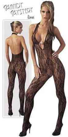 Еротичний комбінезон сітка Catsuit with Pearls L/XL Sex Aura Київ
