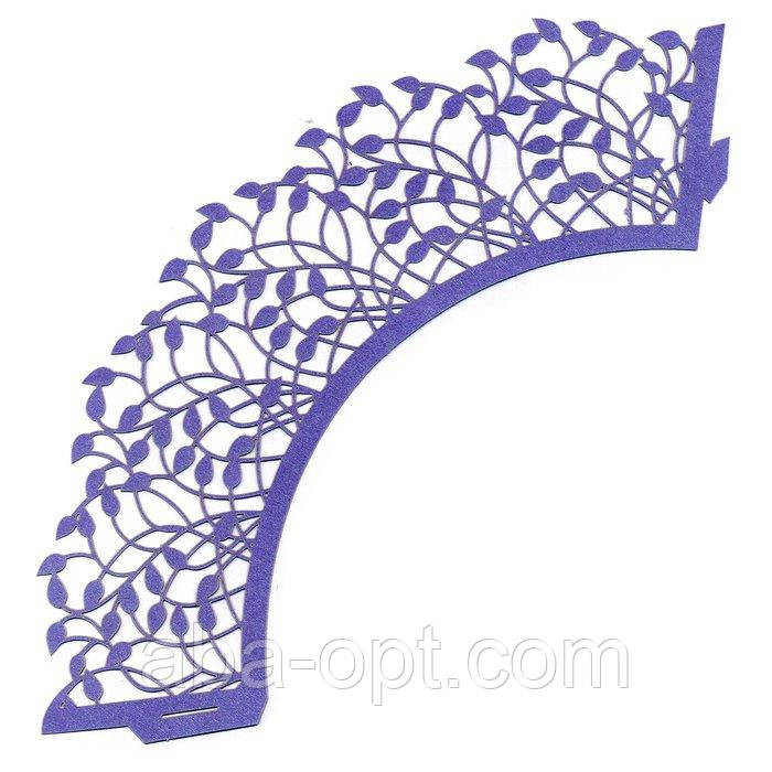 0383 Накладка бумажная декоративна ажурна для маффинов разных цветов (уп 20 шт).Aba-Opt Одесса - изображение 1