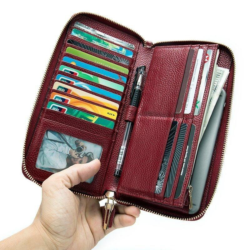 Клатч жіночий Vintage 20047 Червоний Київ - фото 9