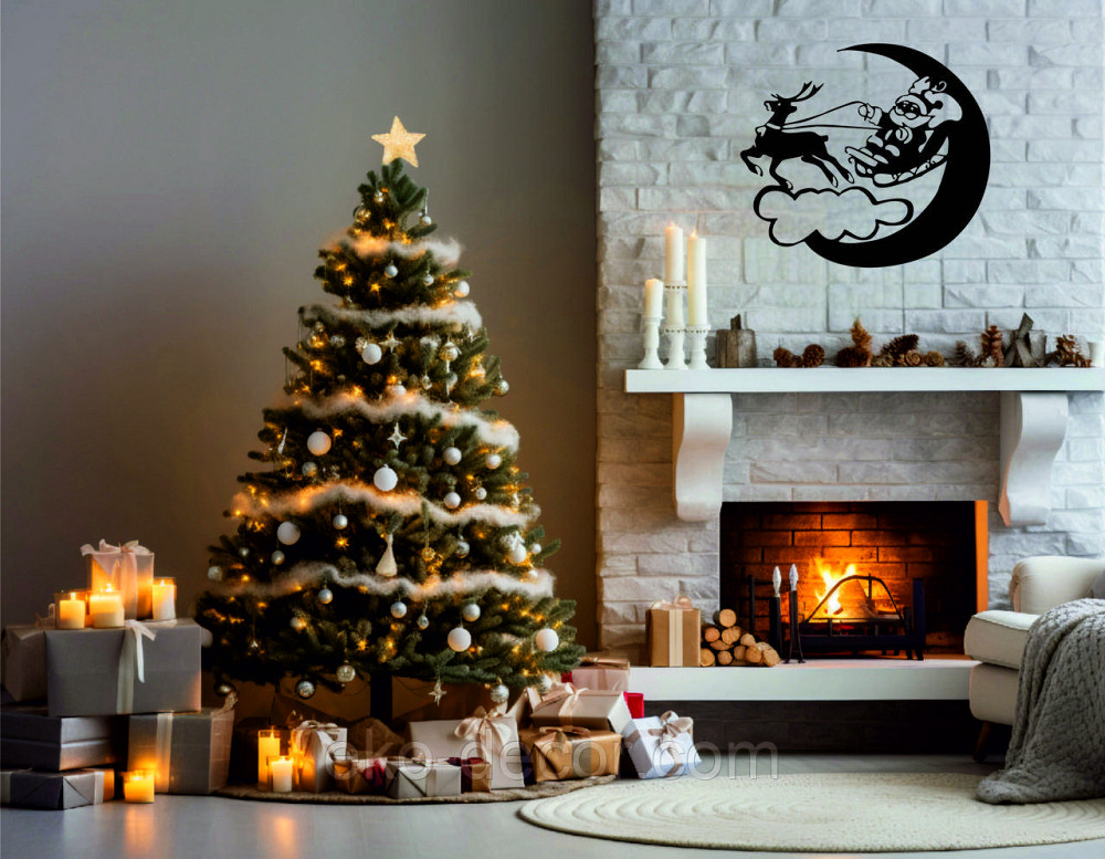 Декоративне настінне Панно «Новий рік», Декор на стену Київ - фото 5