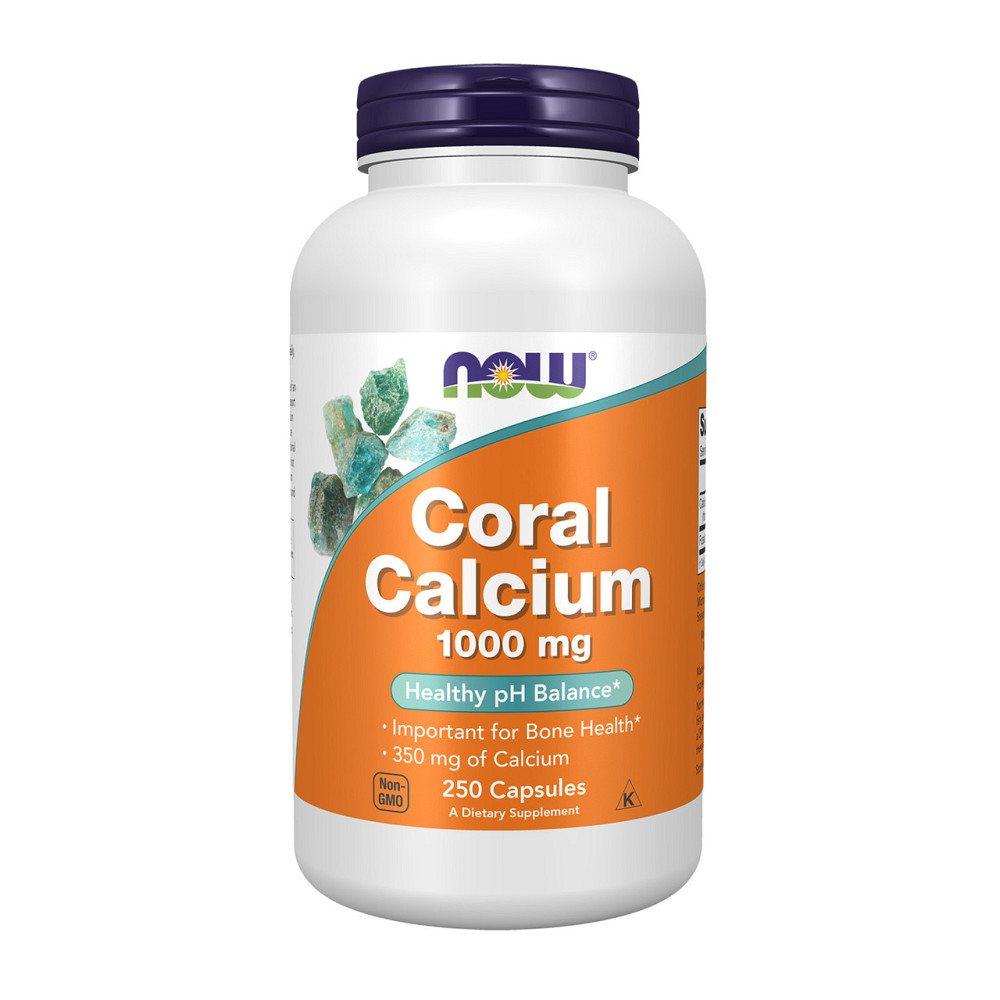 Минералы Now Foods Коралловый кальций Coral Calcium 1000mg 250 капс Киев - изображение 1
